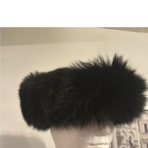Luxe Fox fur headband genuine